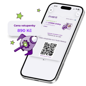 Digitální rozhraní se symbolem ozubeného kola a propojenými uzly vystihuje digitalizaci produktů.