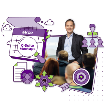 C‑Suite Meetupy od Inventi propojují odborníky z IT a podporují networking.