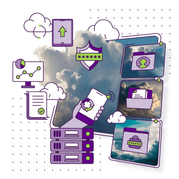 Cloud solutions ensure secure and accessible data management thanks to high-quality, tailor-made software solutions.