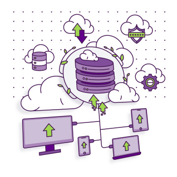 Cloud migration – secure transfer of data and applications to the cloud environment.