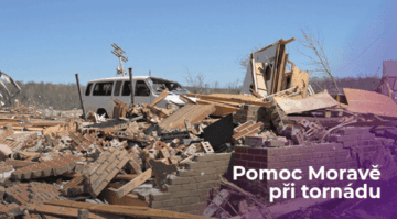 INVENTI helps Moravia affected by the tornado, showing the power of solidarity and help.