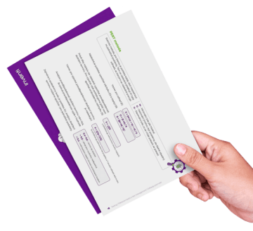 Průvodce Jak zvládnout rostoucí scope při fixním termínu – dokument s textem, schématy a ozubeným kolem v logu.